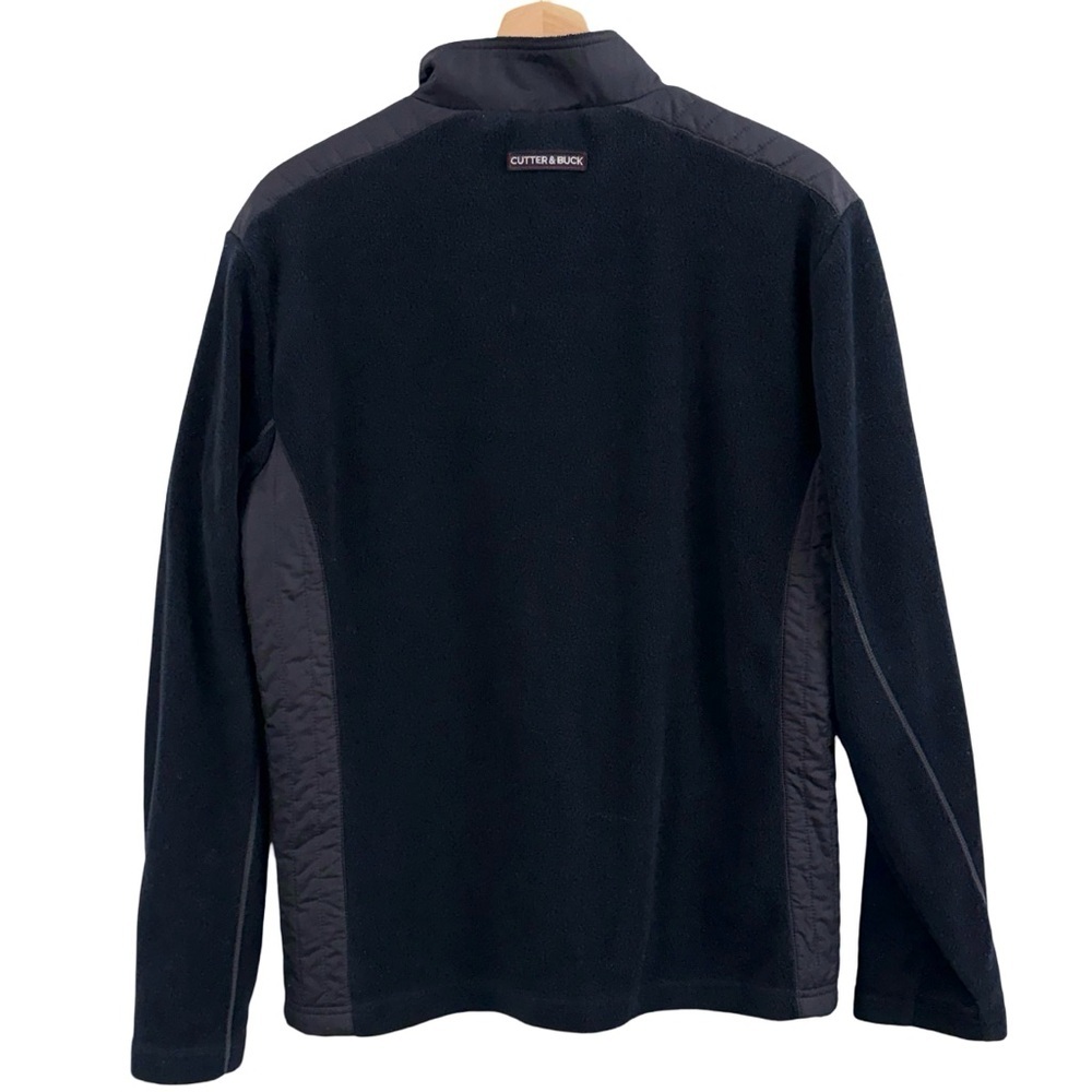Cutter & Buck Navy Full-Zip Jacket with Emblem - Picture 3 of 10